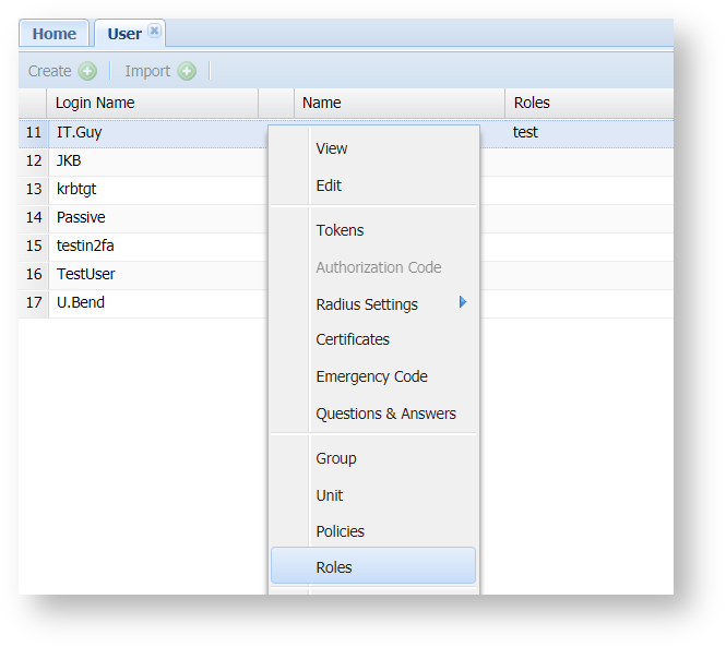 DualShield MFA Platform > How to create a help desk role > Assign Roles.png